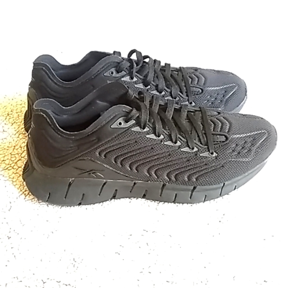 Men's Reebok Zig Kinetica Running Sneakers Black